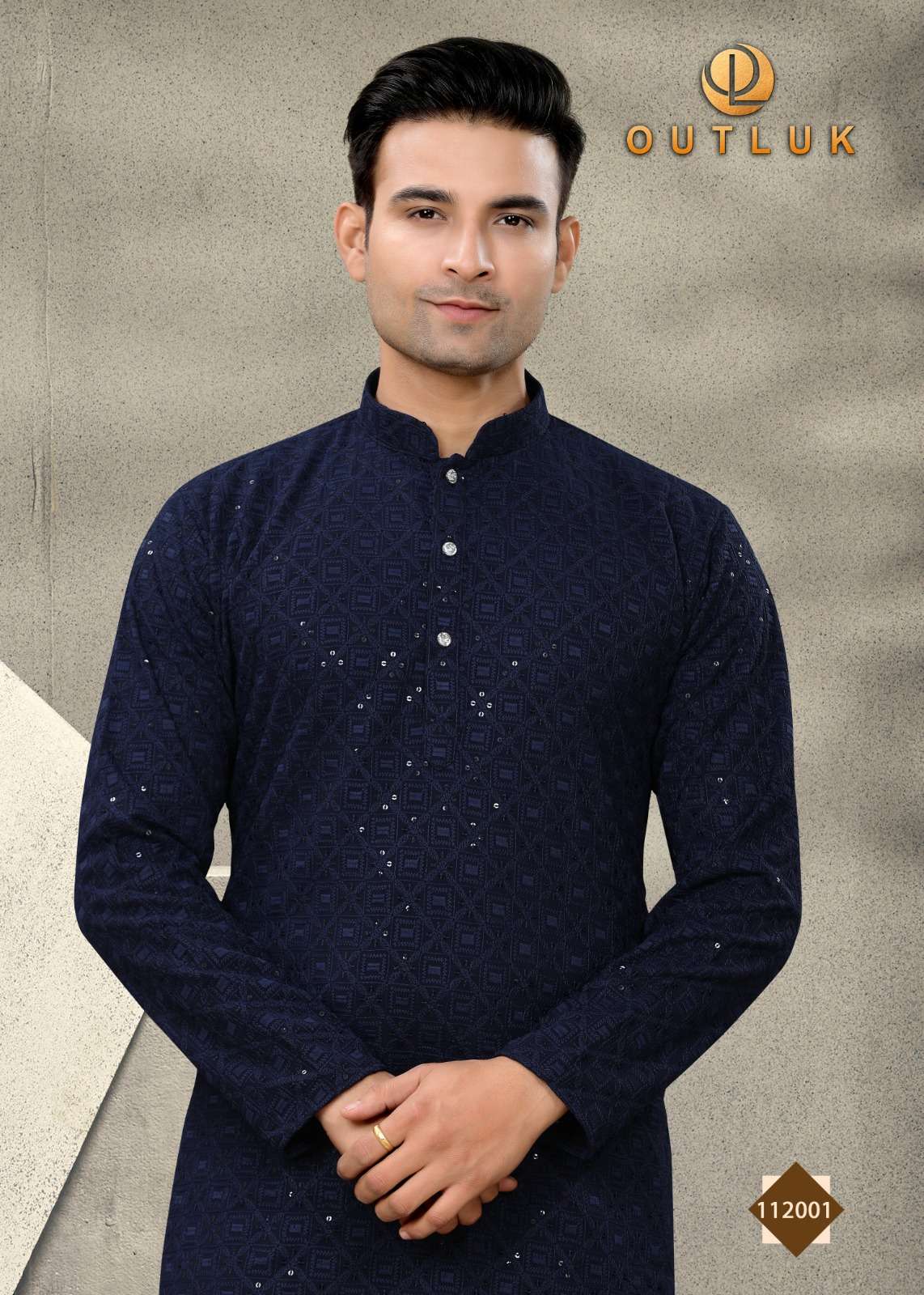 mens wear kurta pyjama outlook vol 112 series 112001 to 112005